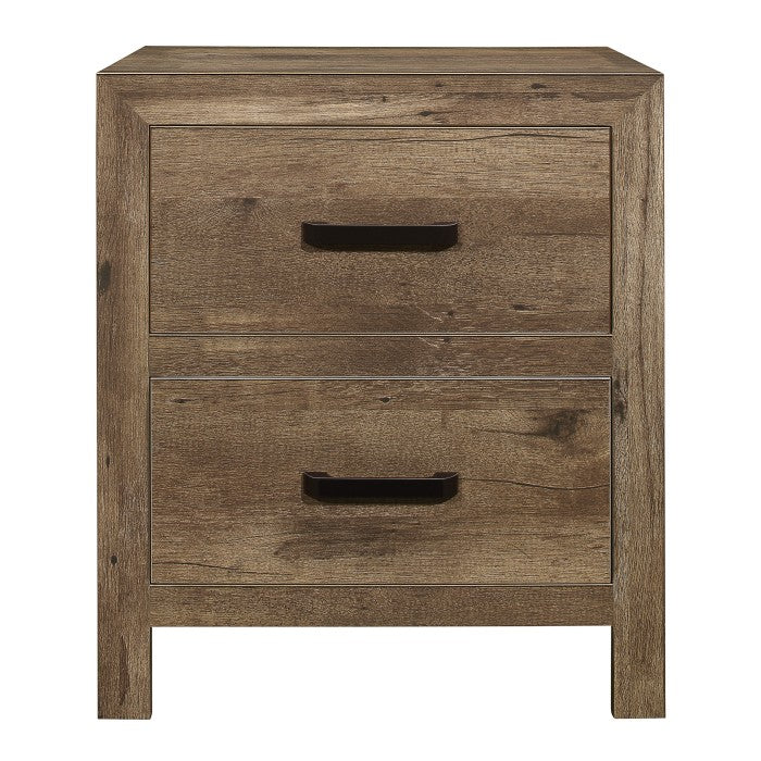 Mandan Weathered Pine Nightstand - Ornate Home