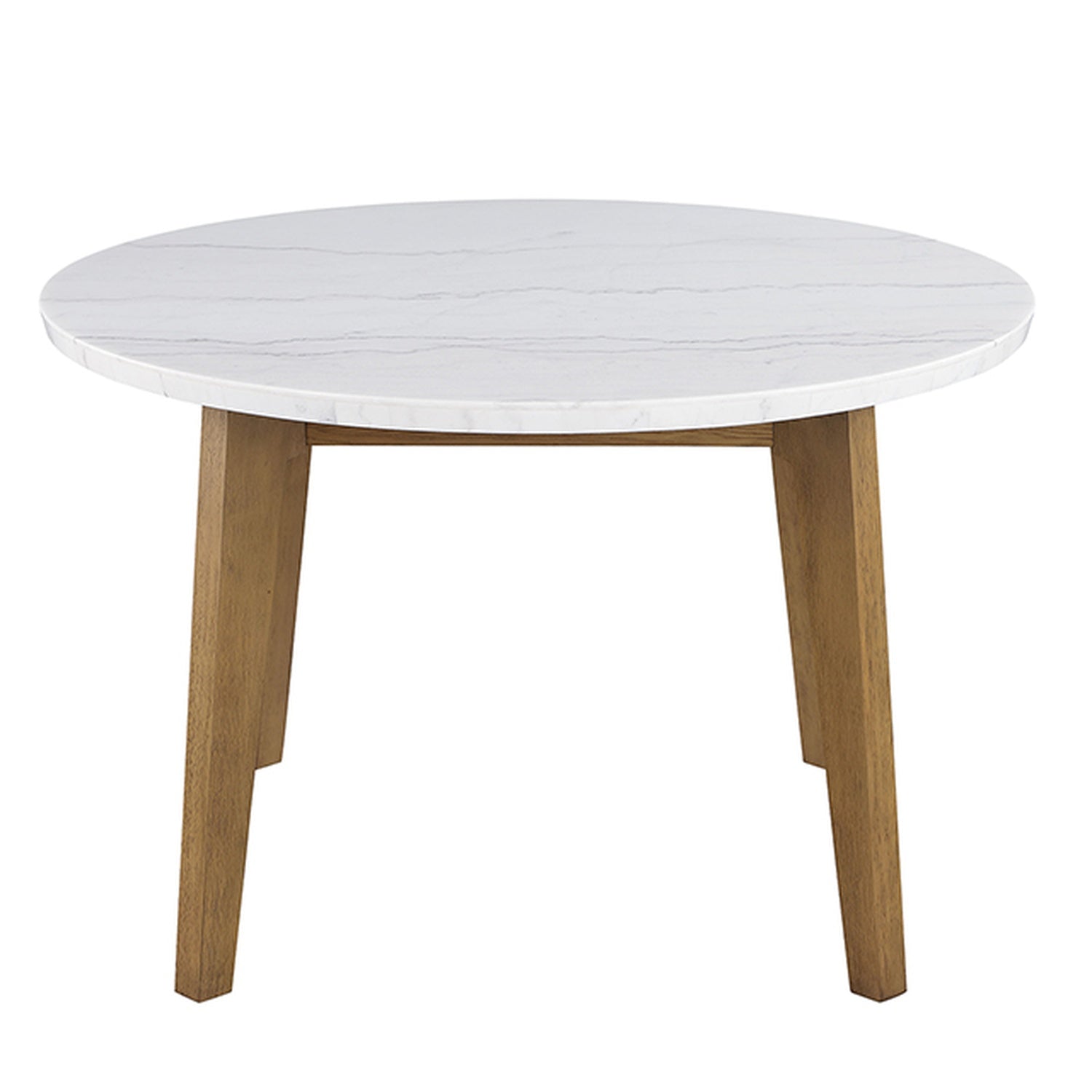 Mandier Natural 5 Pc. Round Dining Table Set - Ornate Home
