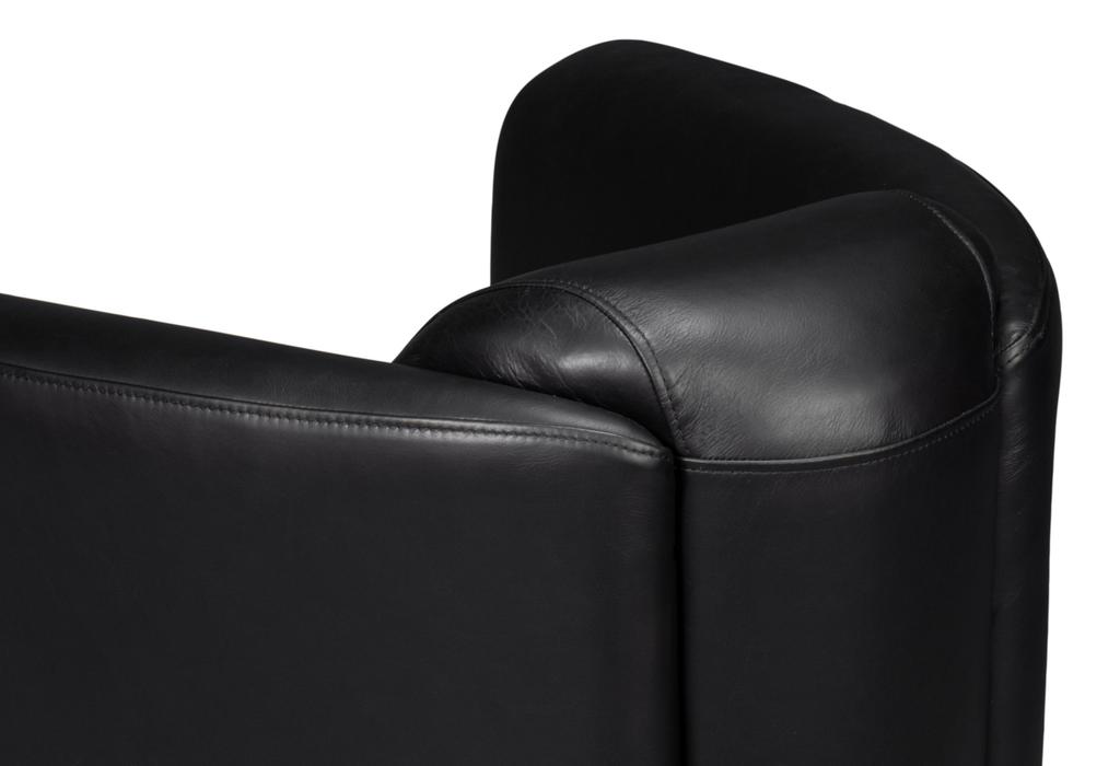 Mandy Black Arm Chair - Ornate Home