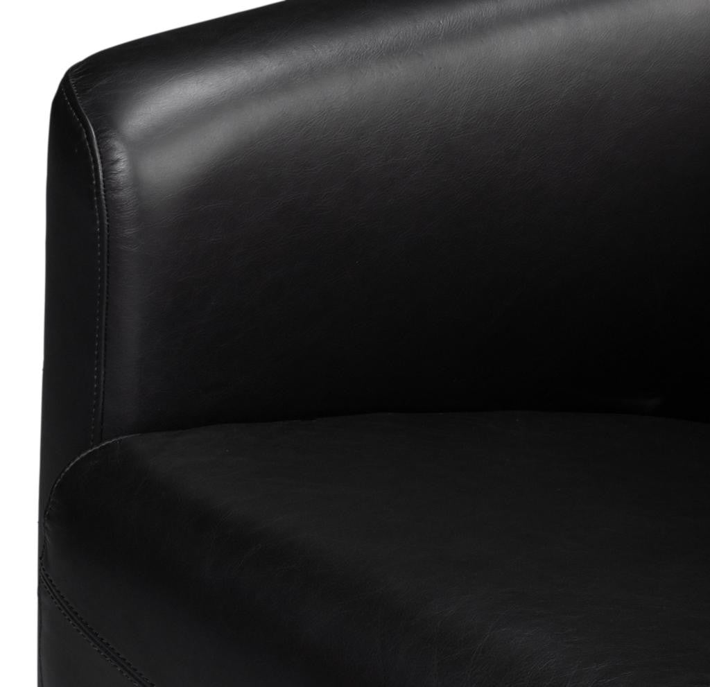 Mandy Black Arm Chair - Ornate Home
