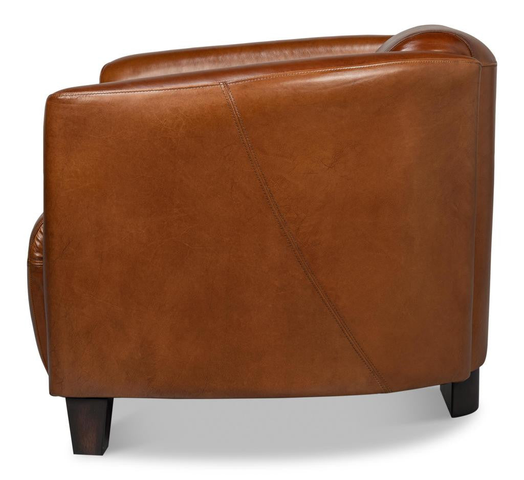 Mandy Brown Arm Chair - Ornate Home