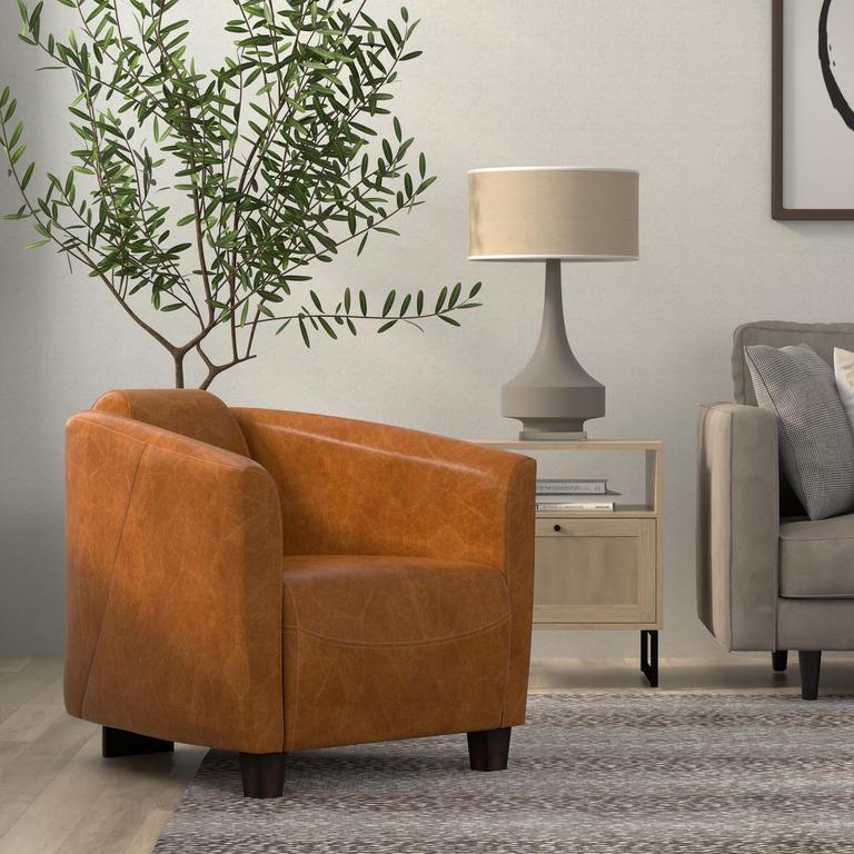 Mandy Cuba Brown Arm Chair - Ornate Home