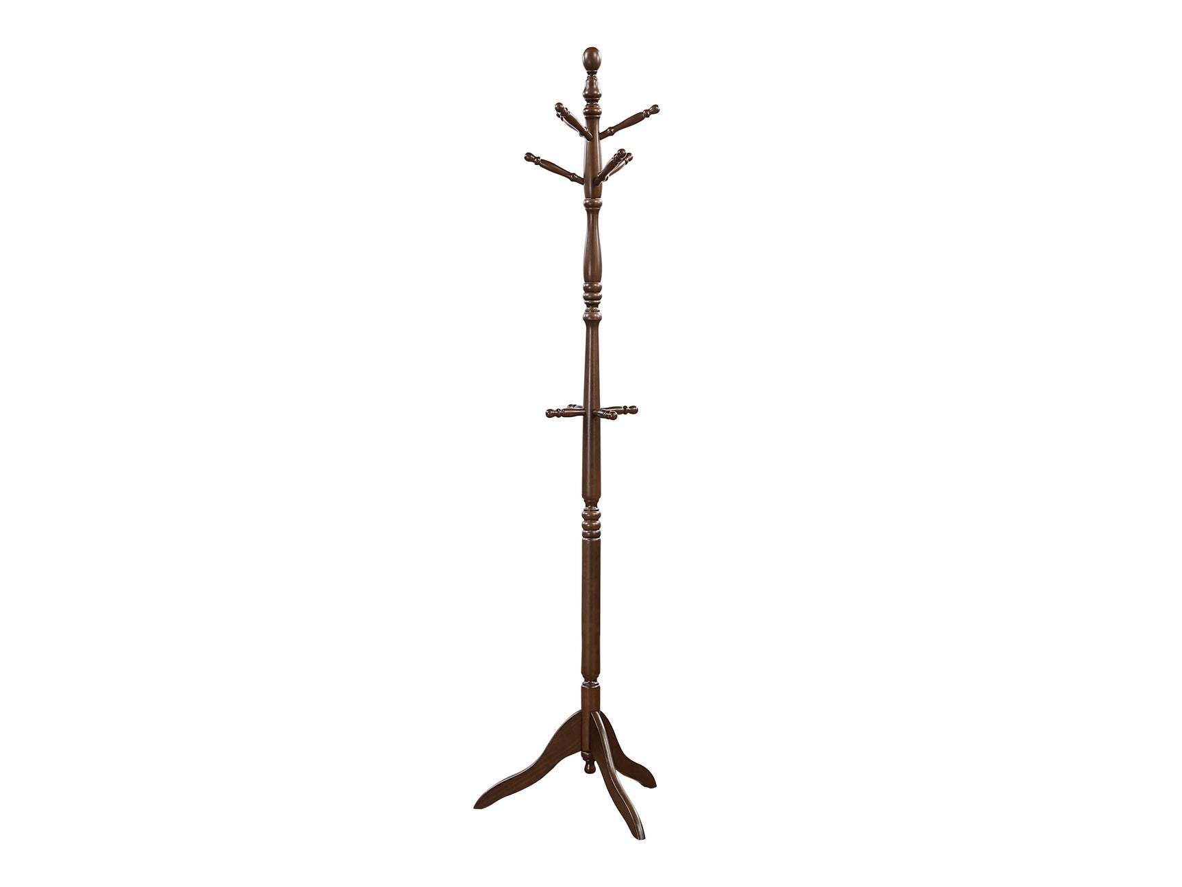 Manny Dark Brown Coat Rack - Ornate Home