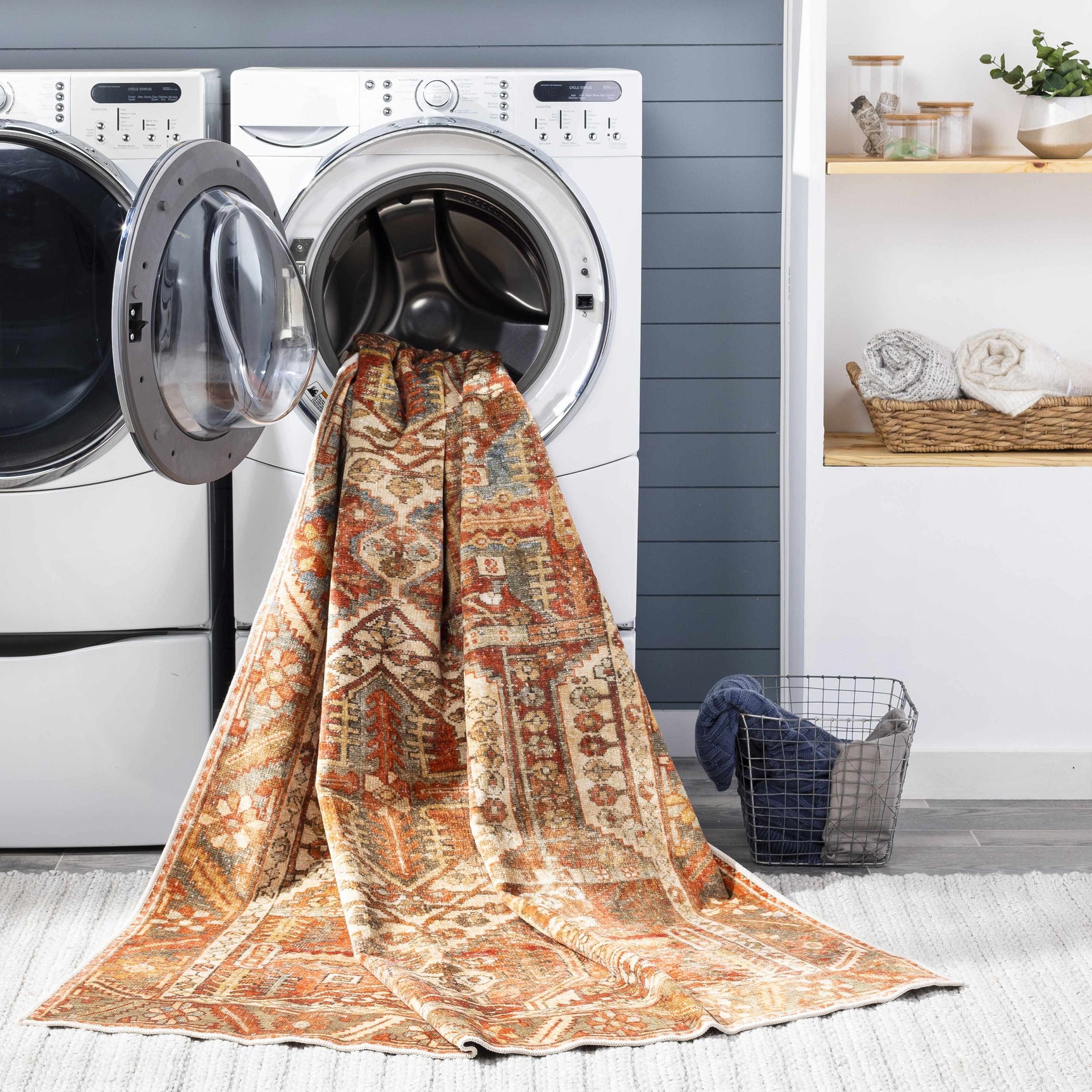 Mantalongon Washable Area Rug - Ornate Home
