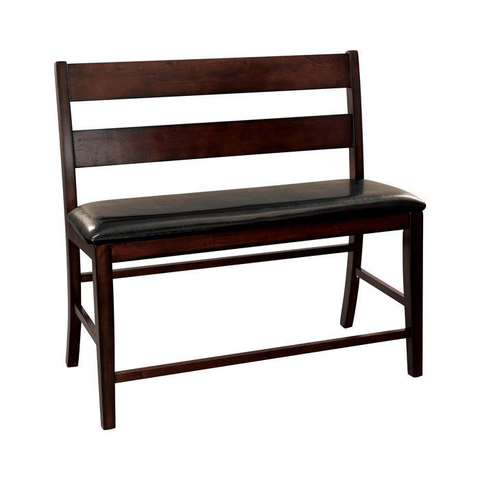 Mantello Cherry Counter Height Bench - Ornate Home