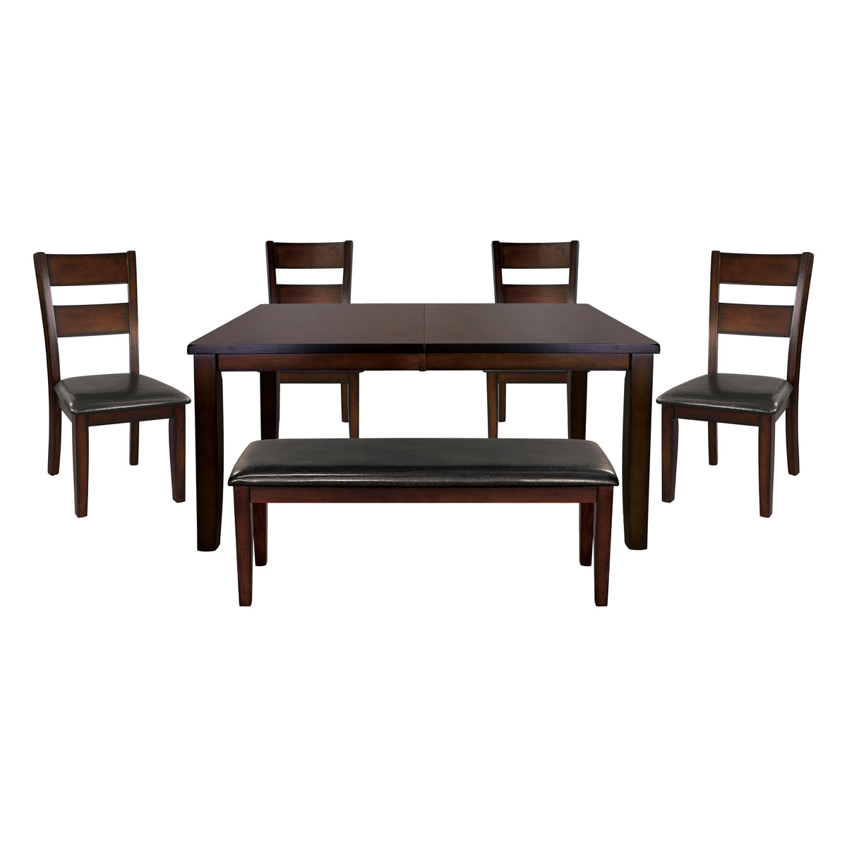 Mantello Gray 6pc Dining Set - Ornate Home