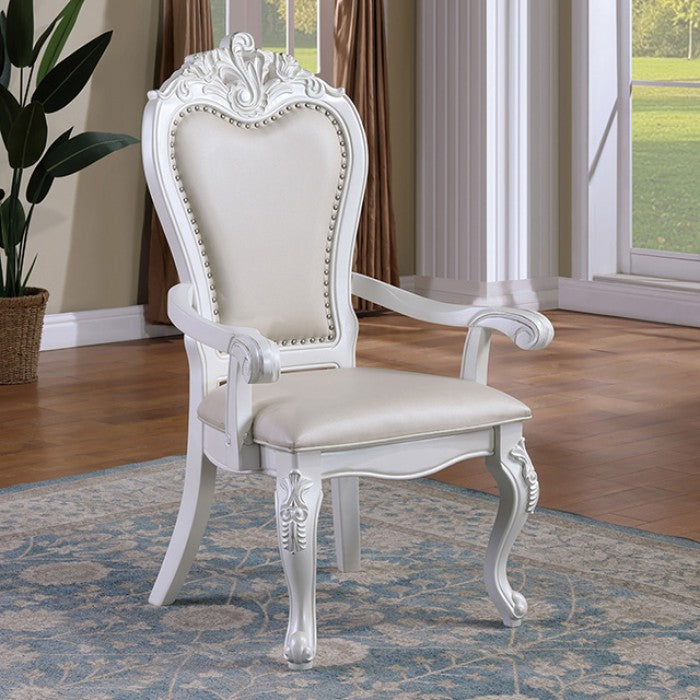 Manzanita White 7 Pc. Dining Room Set - Ornate Home