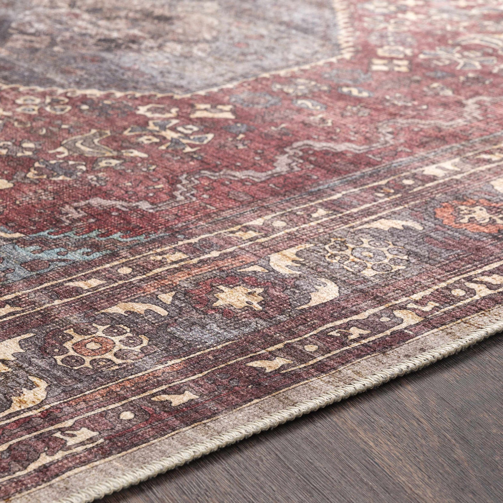 Maplesville Washable Area Rug - Clearance - Ornate Home