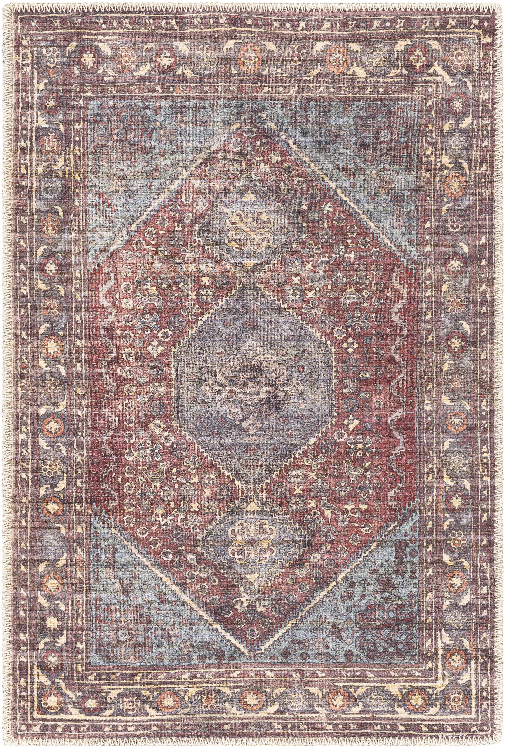 Maplesville Washable Area Rug - Clearance - Ornate Home