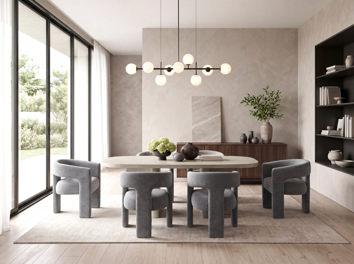 Marais Beige Side Chair - Ornate Home