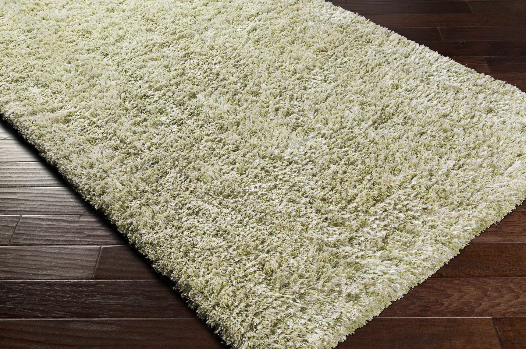 Marao Solid Grass Green Plush Rug - Clearance - Ornate Home