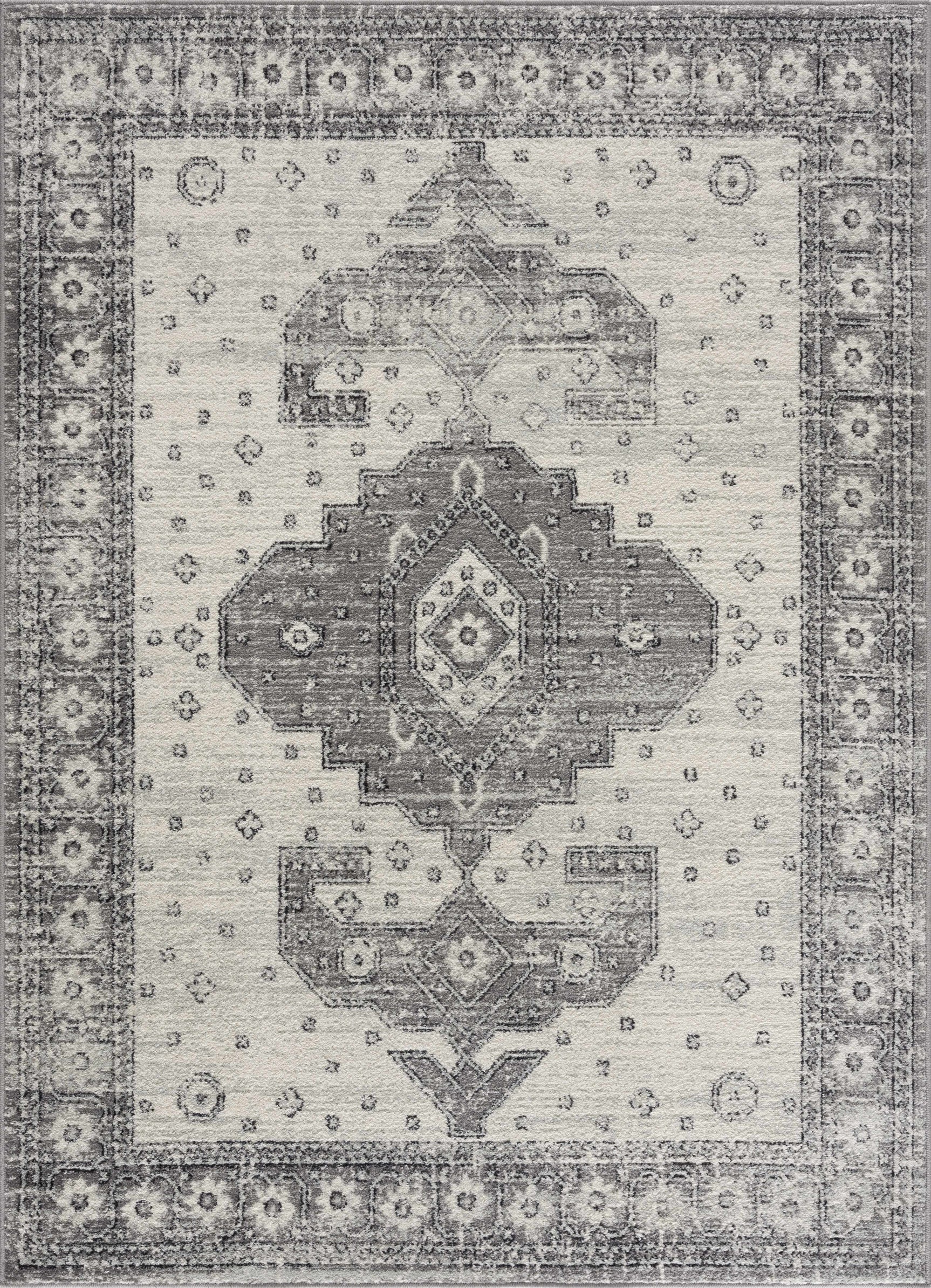 Marash 4605 Gray Area Carpet - Clearance - Ornate Home