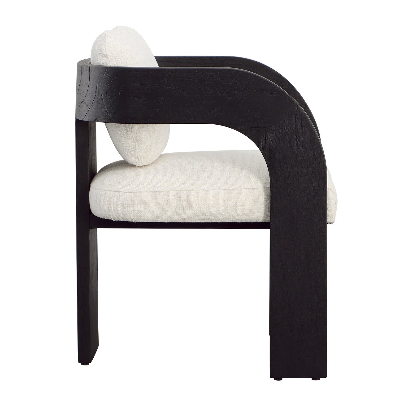 Maravi Cream/Black Dining Chair - Ornate Home