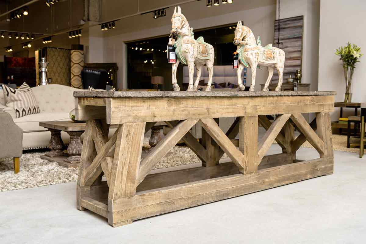 Marbella Brown Console Table - Ornate Home