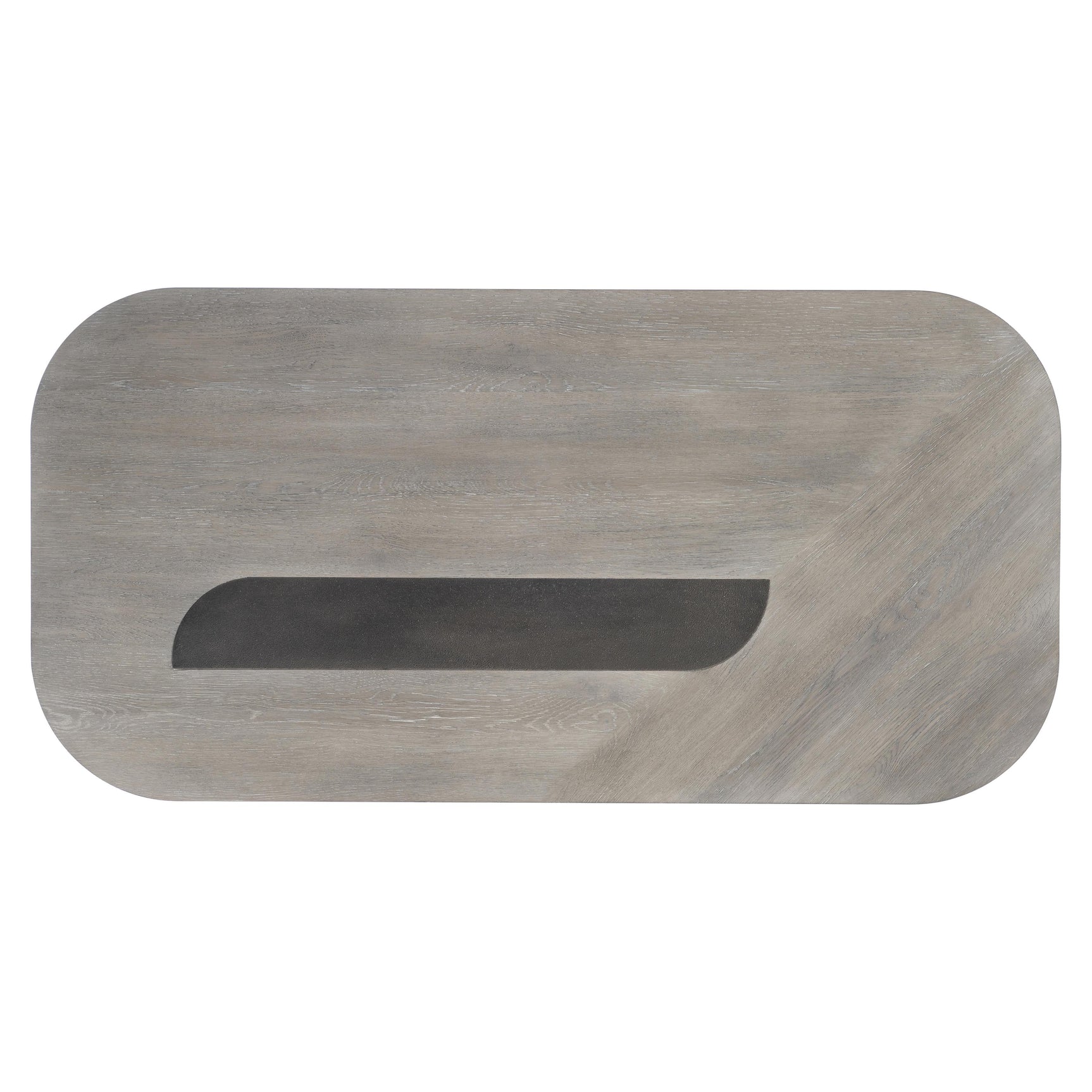 Marcato Cerused Greige/Dark Graphite Cocktail Table - Ornate Home