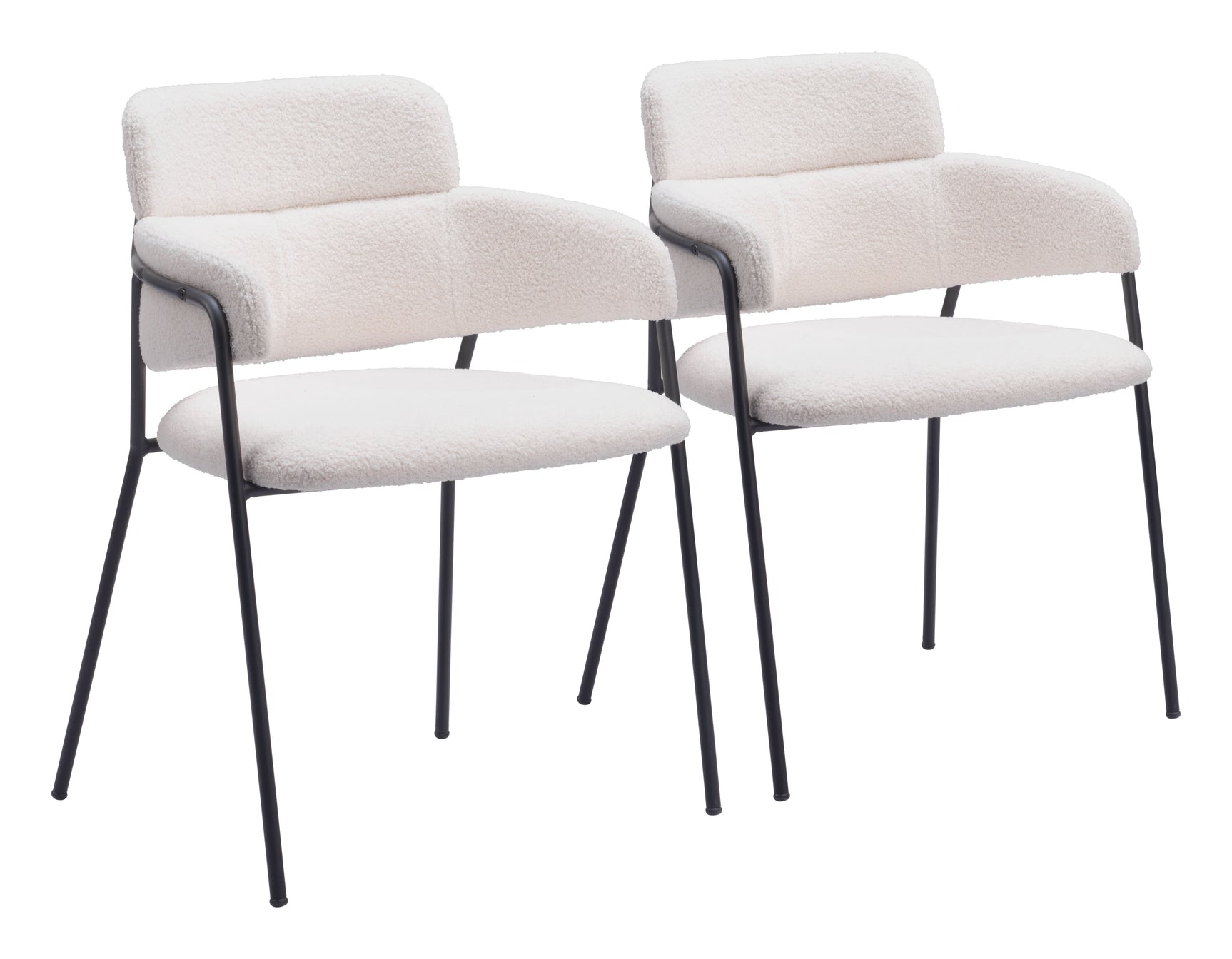 Marcel Cream Dining Chair (Set of 2) - Ornate Home