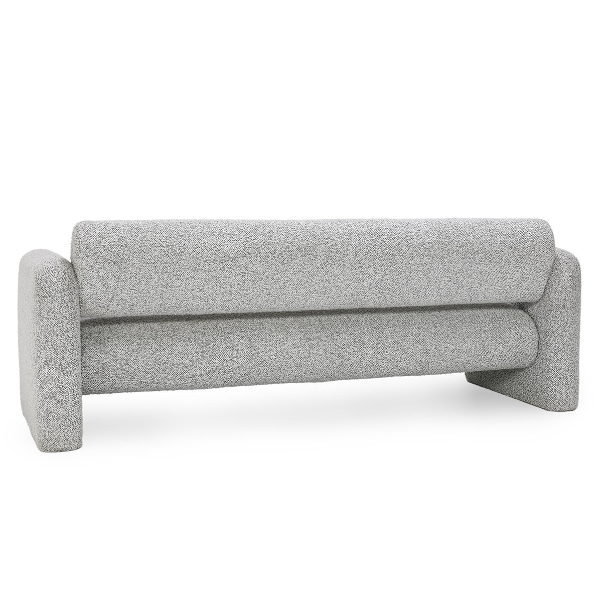 Marcel Mercury Gray Boucle Sofa - Ornate Home