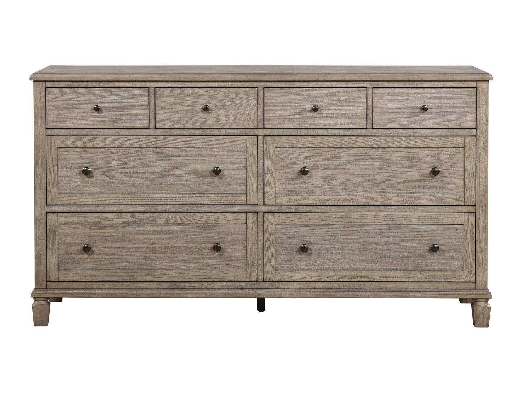 Marceline Gray Oak Dresser - Ornate Home