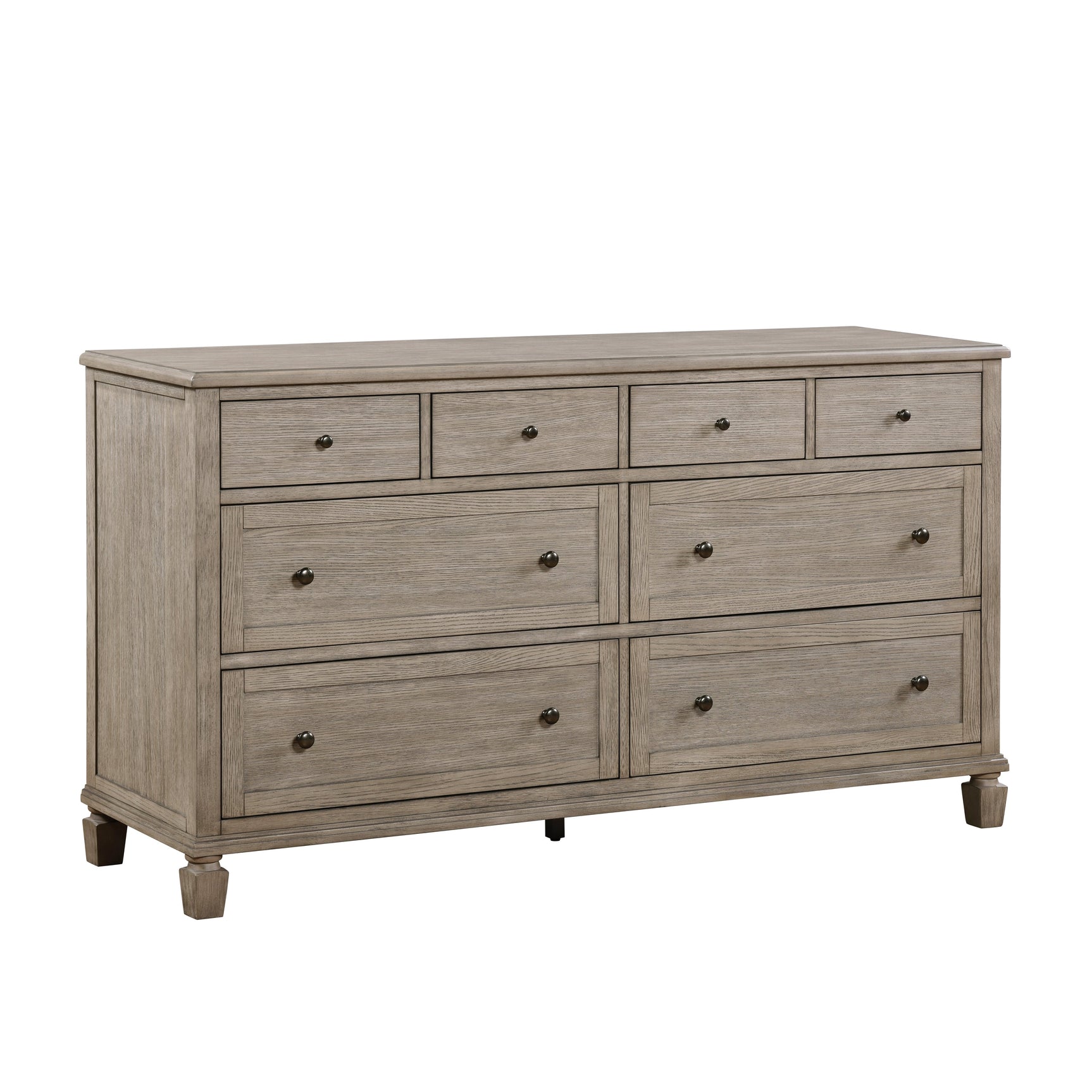 Marceline Gray Oak Dresser - Ornate Home