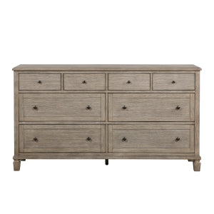 Marceline Gray Oak Dresser - Ornate Home