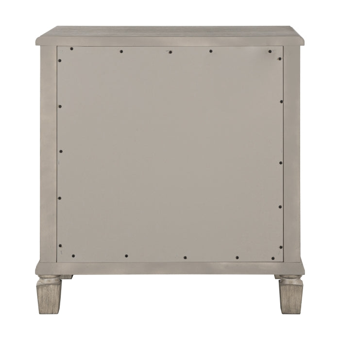Marceline Tan 4 Drawers Nightstand - Ornate Home