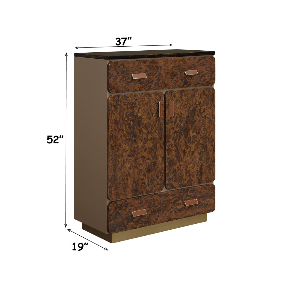 Marcelino Brown/Beige Chest - Ornate Home