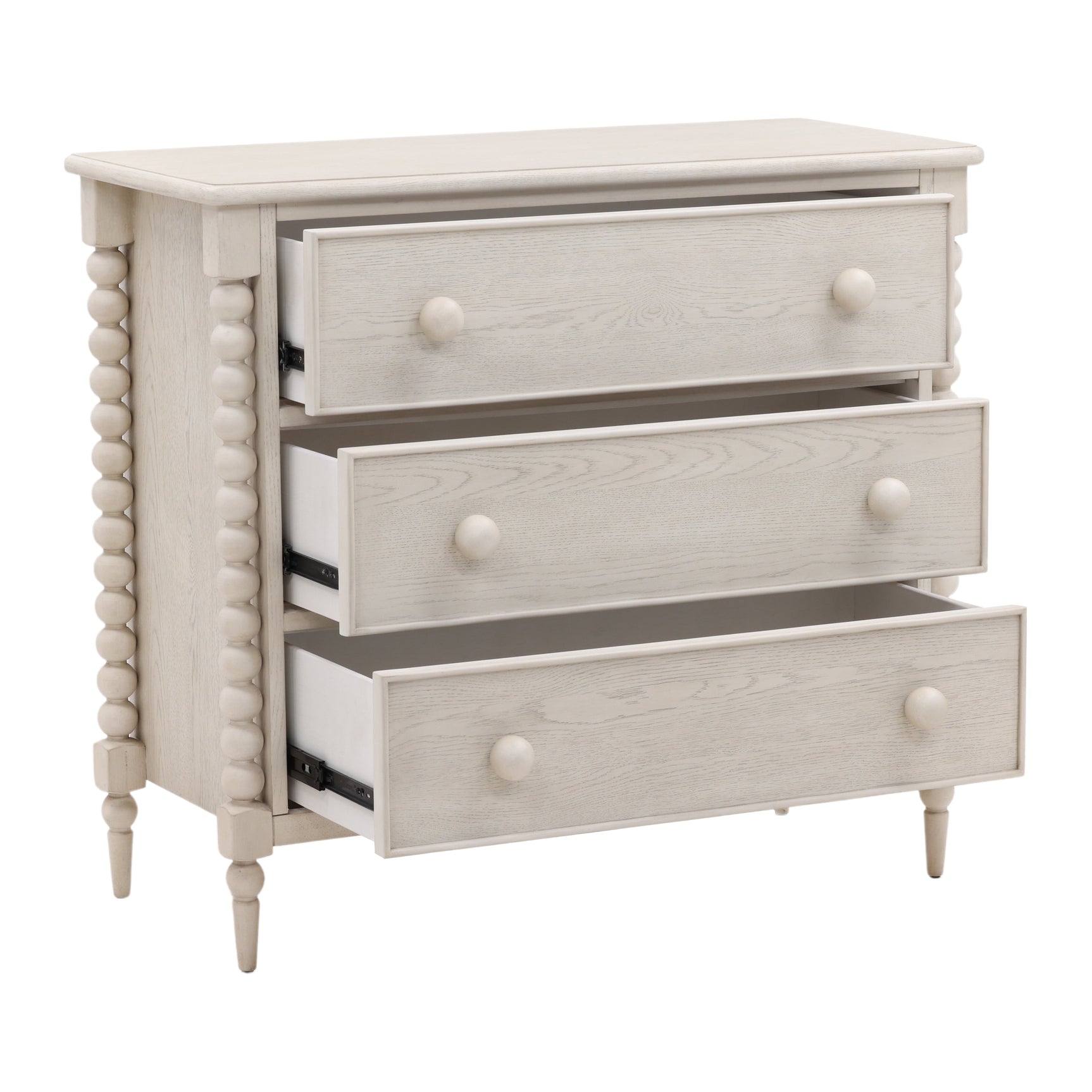 Marcellina Whitewash Dresser - Ornate Home