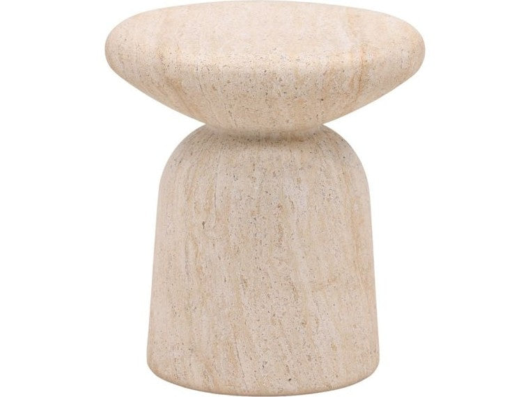 Marcellus Natural Outdoor Side Table - Ornate Home