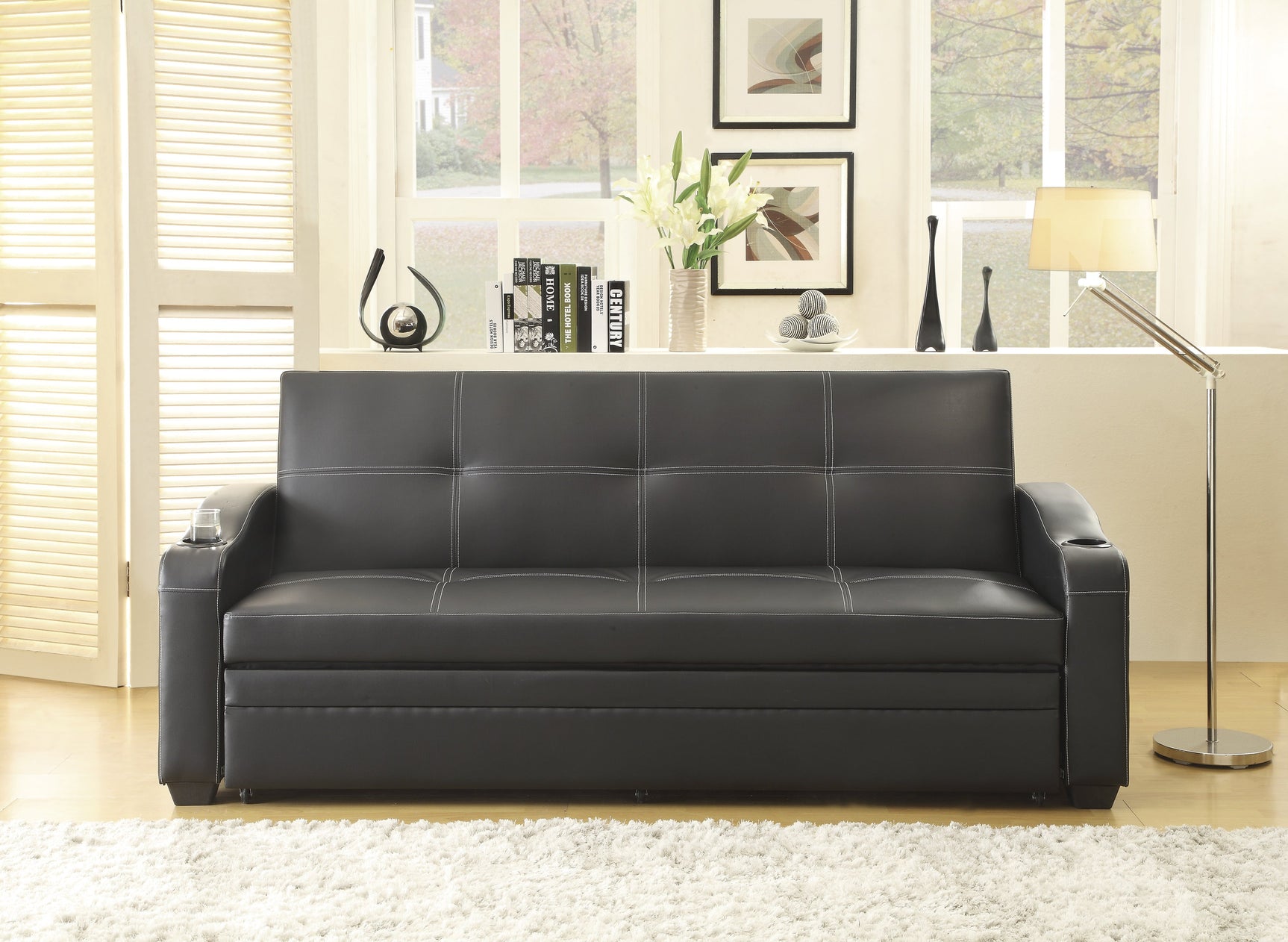 Marcelo Black Elegant Sofa - Ornate Home