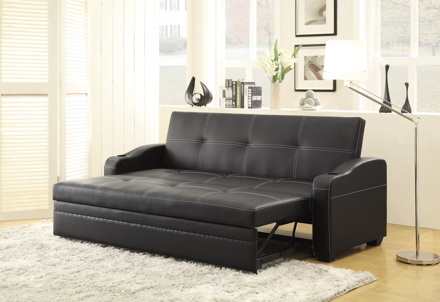 Marcelo Black Elegant Sofa - Ornate Home