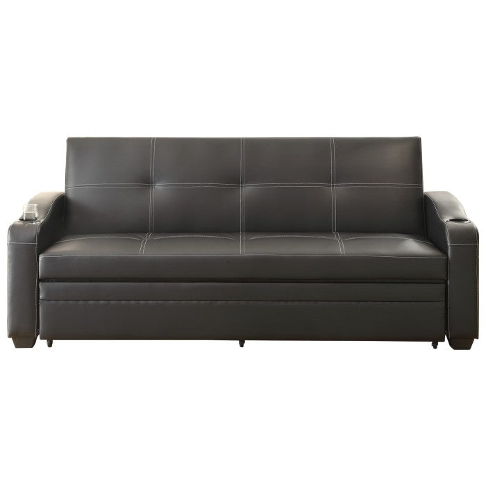 Marcelo Black Elegant Sofa - Ornate Home