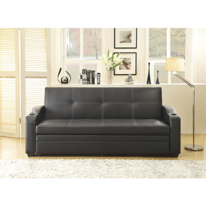 Marcelo Black Elegant Sofa - Ornate Home
