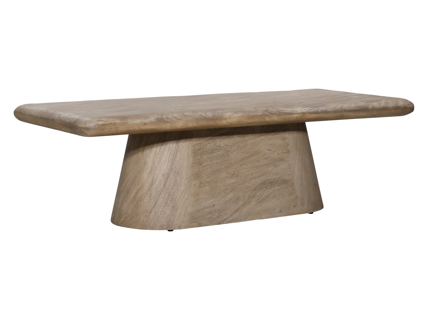 Marci Natural Sandblasted Coffee Table - Ornate Home