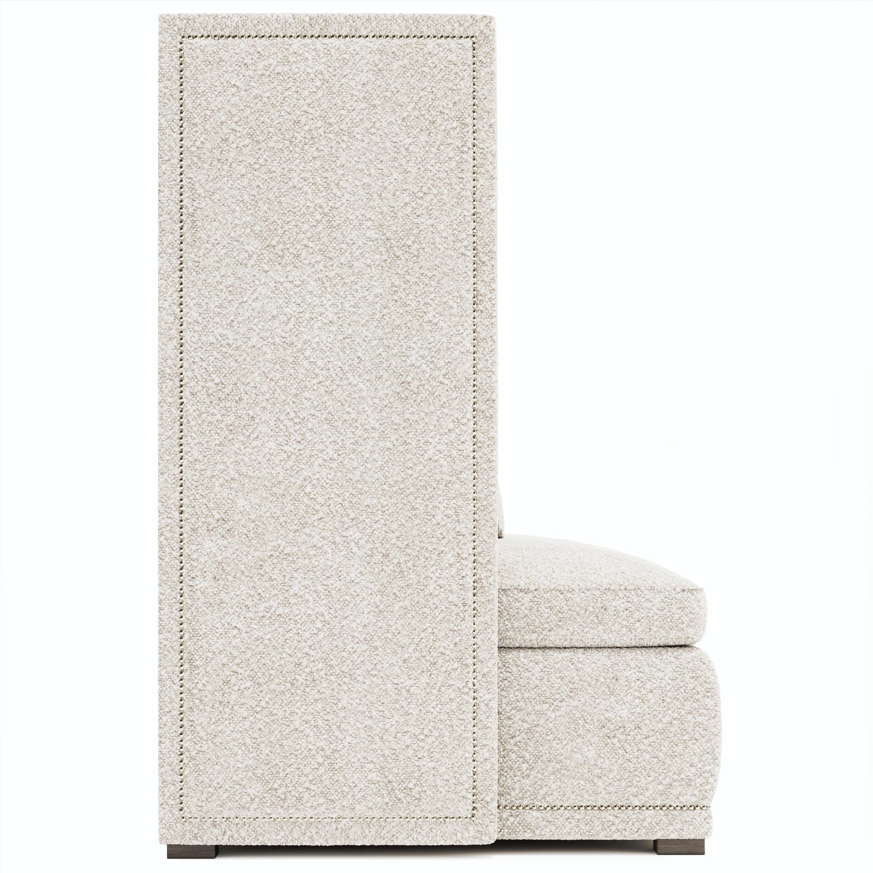 Marcourt White/Cream Fabric Banquette - Ornate Home