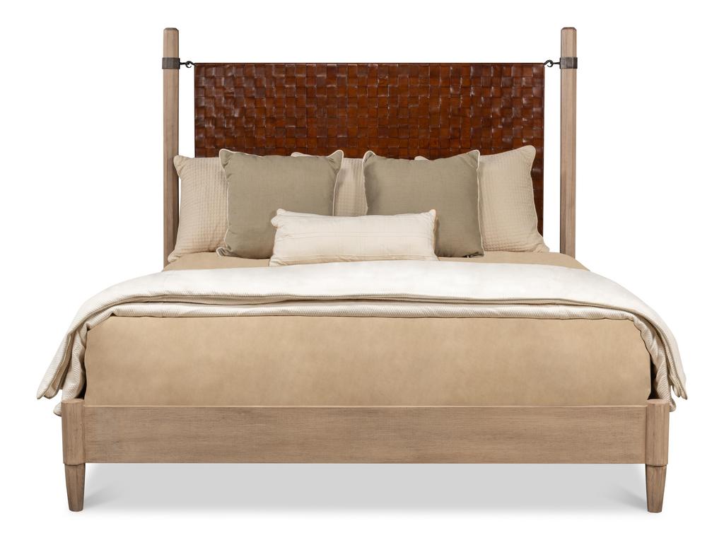 Marcus Brown King Bed - Ornate Home