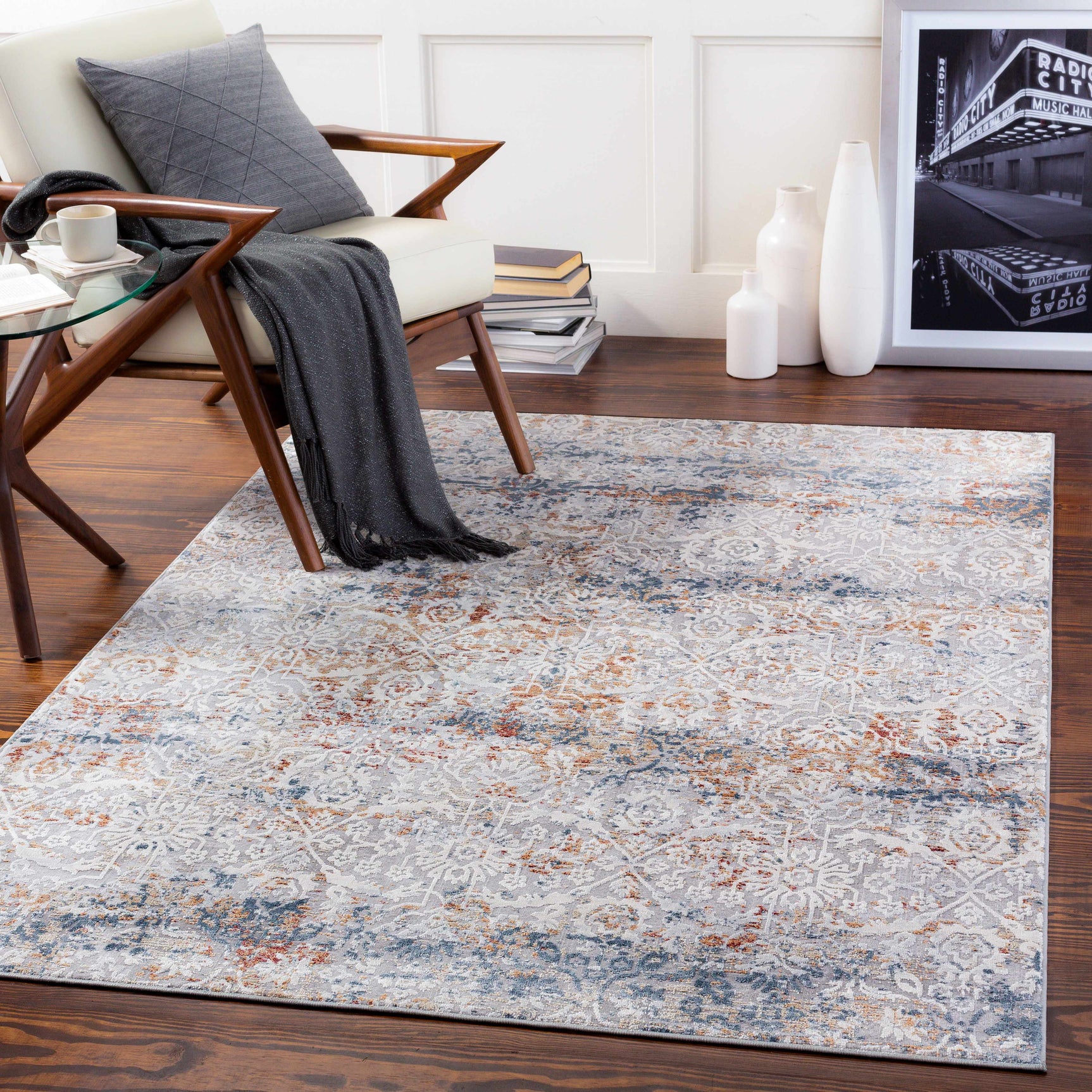 Marden Textured Luxe Area Rug - Clearance - Ornate Home