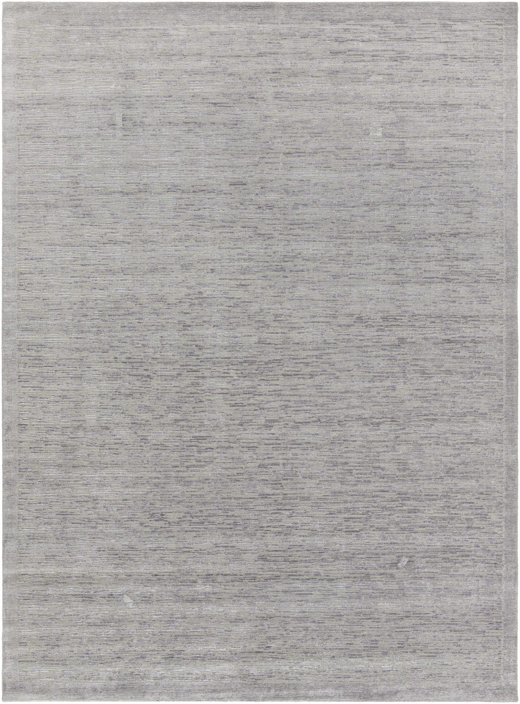 Mardi Silver Premium Wool&Silk Area Rug - Clearance - Ornate Home