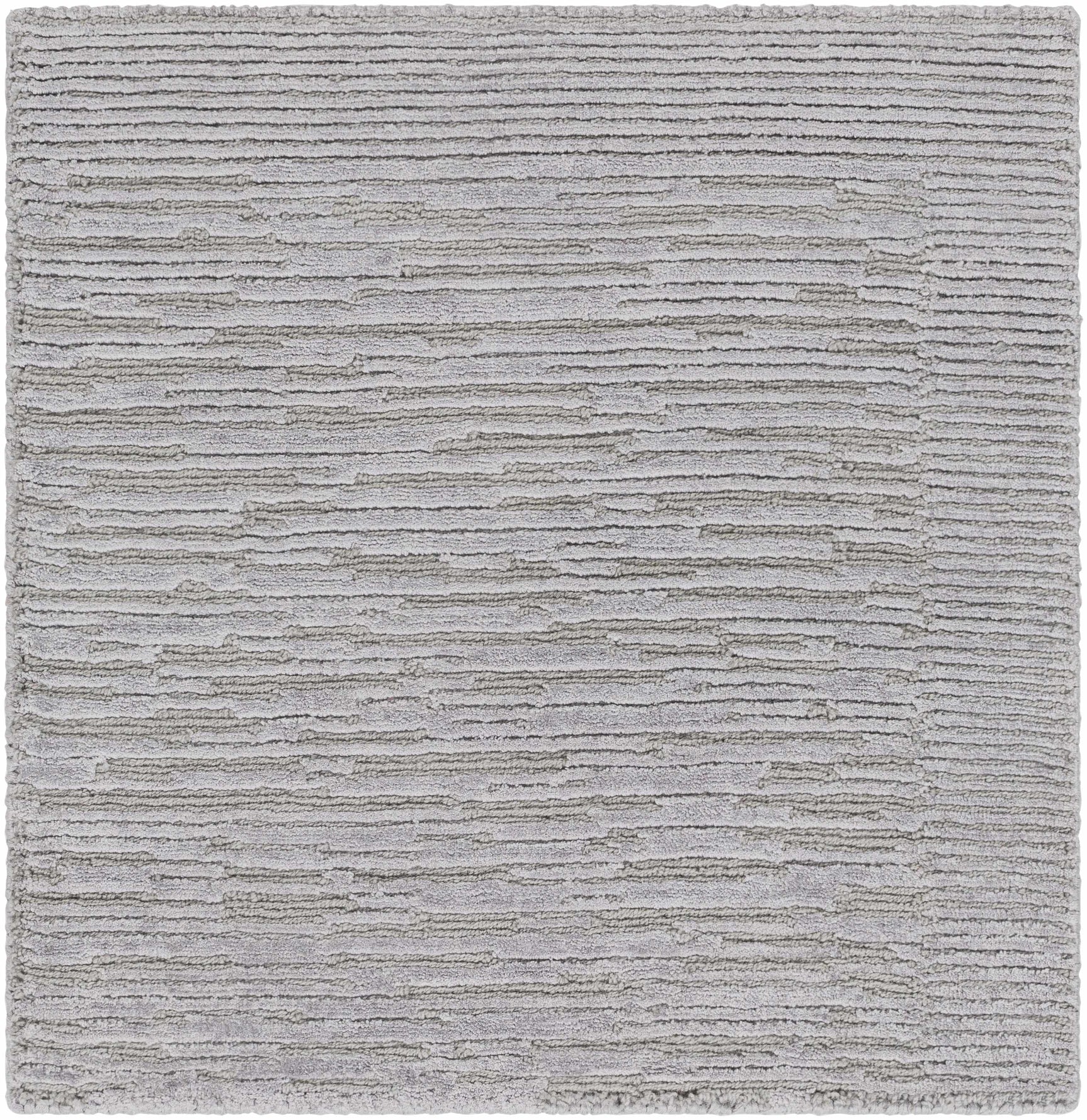 Mardi Silver Premium Wool&Silk Area Rug - Clearance - Ornate Home