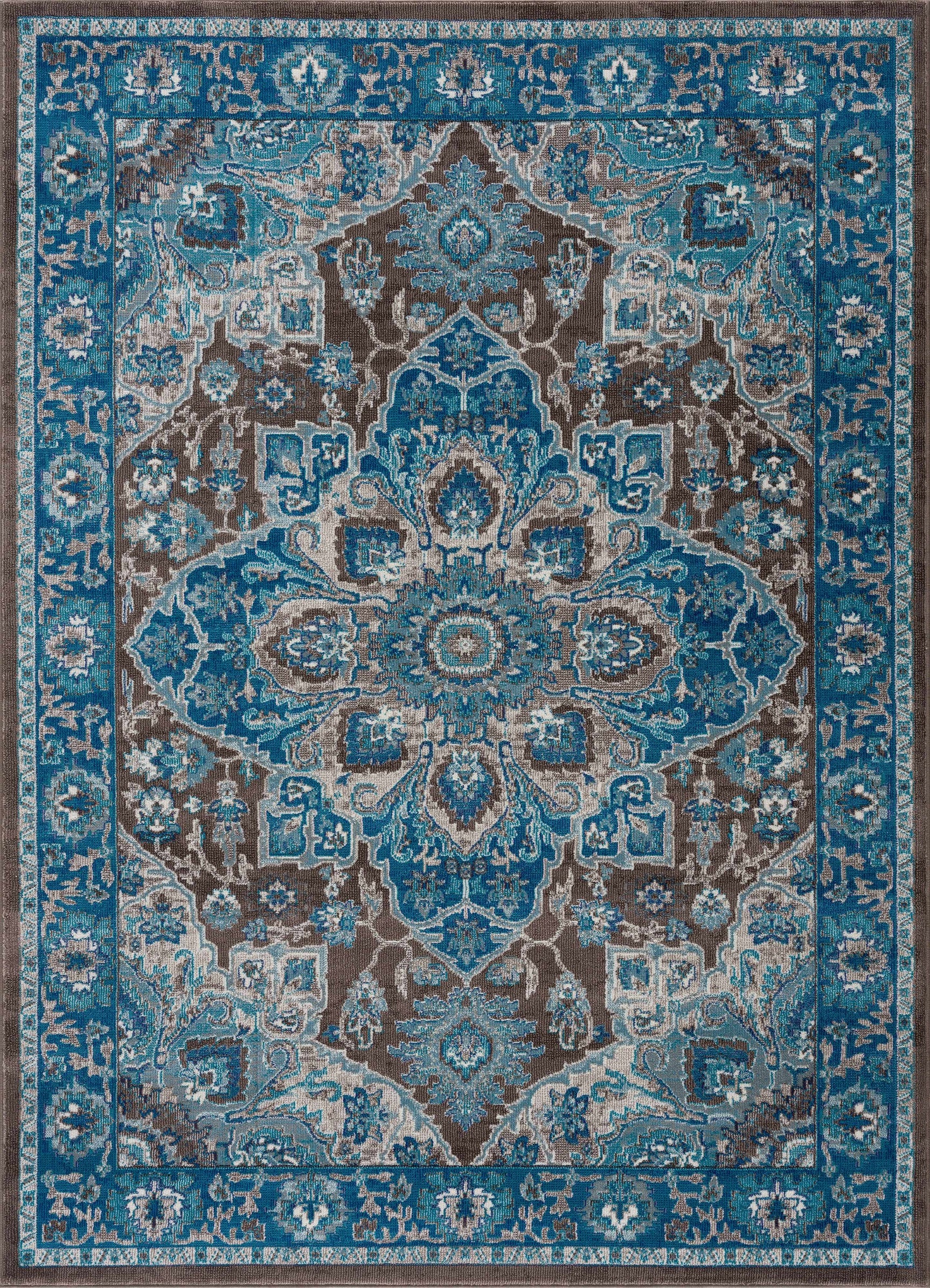 Mardin Turquoise Area Rug - Clearance - Ornate Home