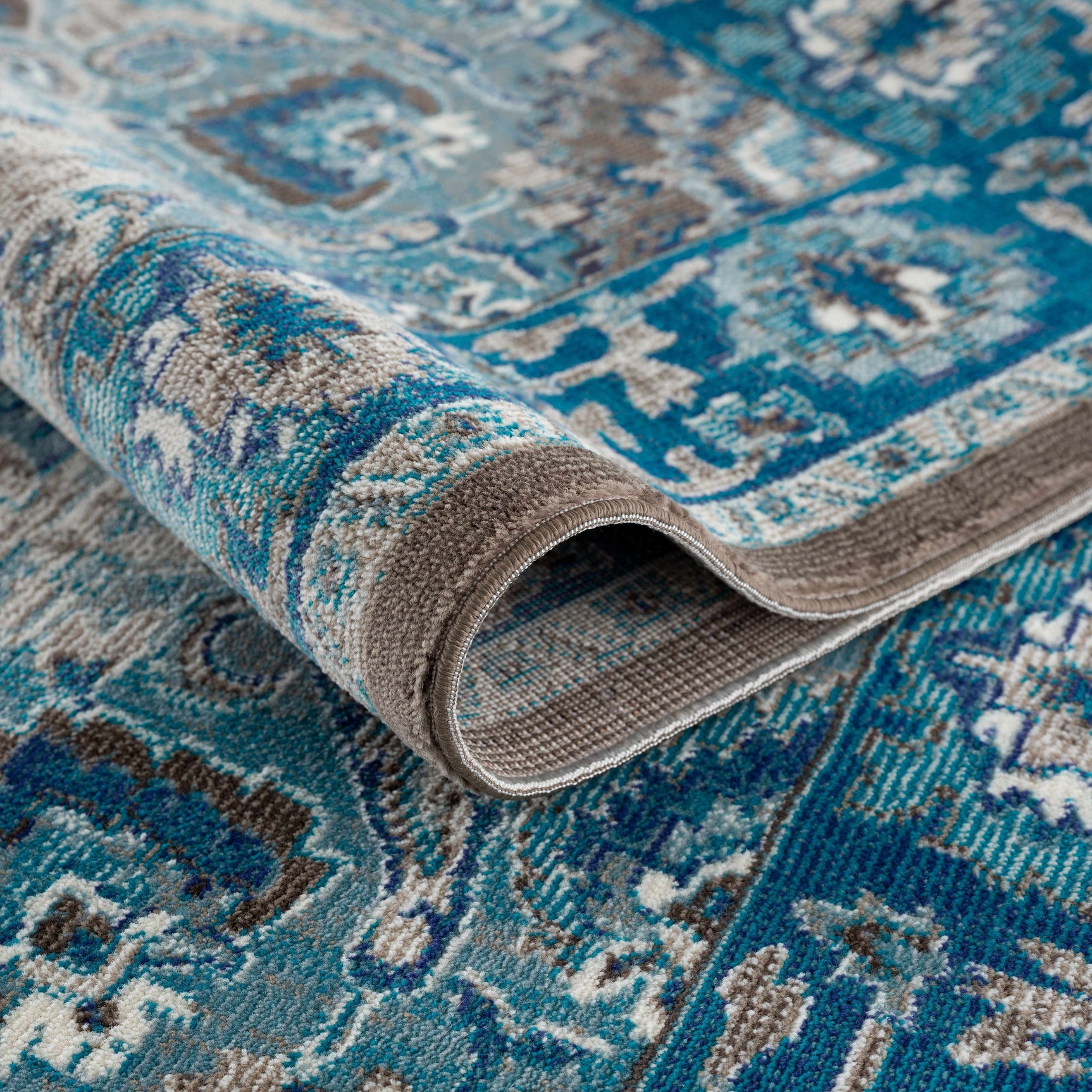 Mardin Turquoise Area Rug - Clearance - Ornate Home