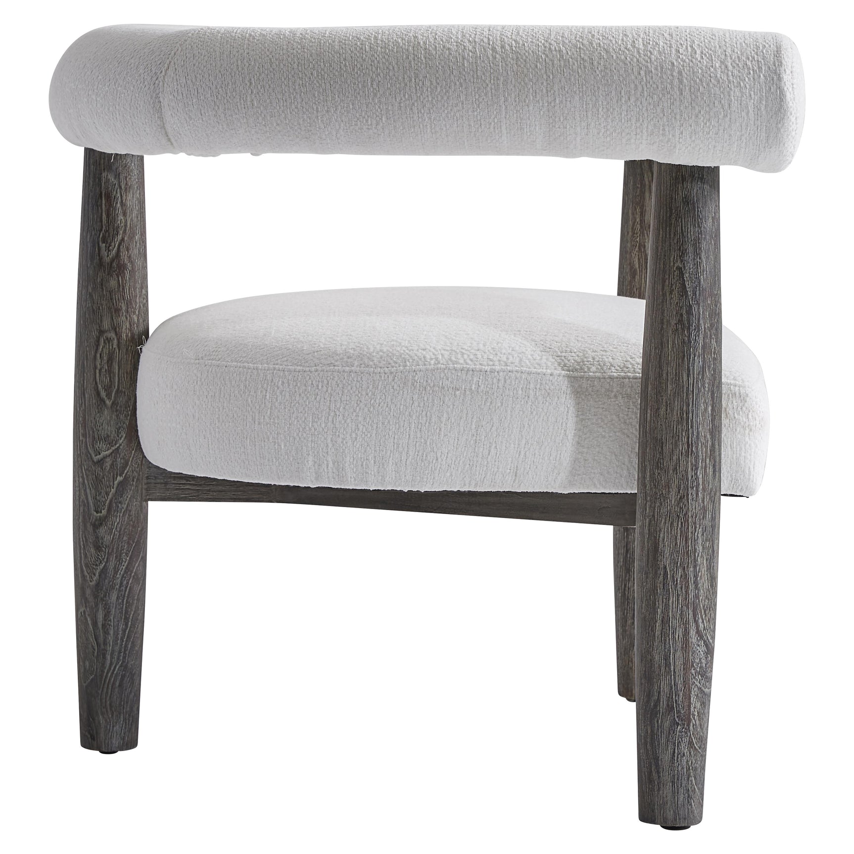 Maren Smoked Truffle/White/Cream Outdoor Chair - Ornate Home