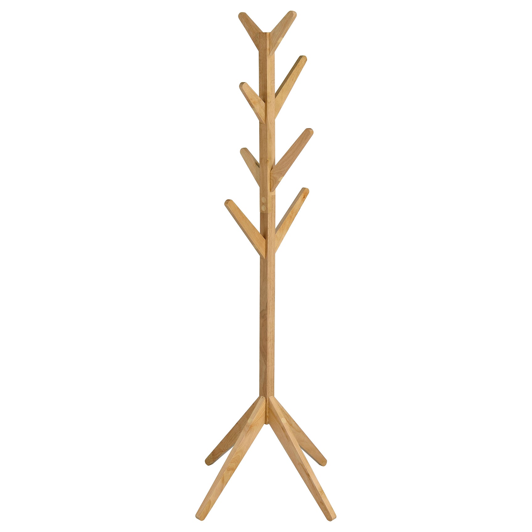 Margaret Natural Oak Coat Rack - Ornate Home