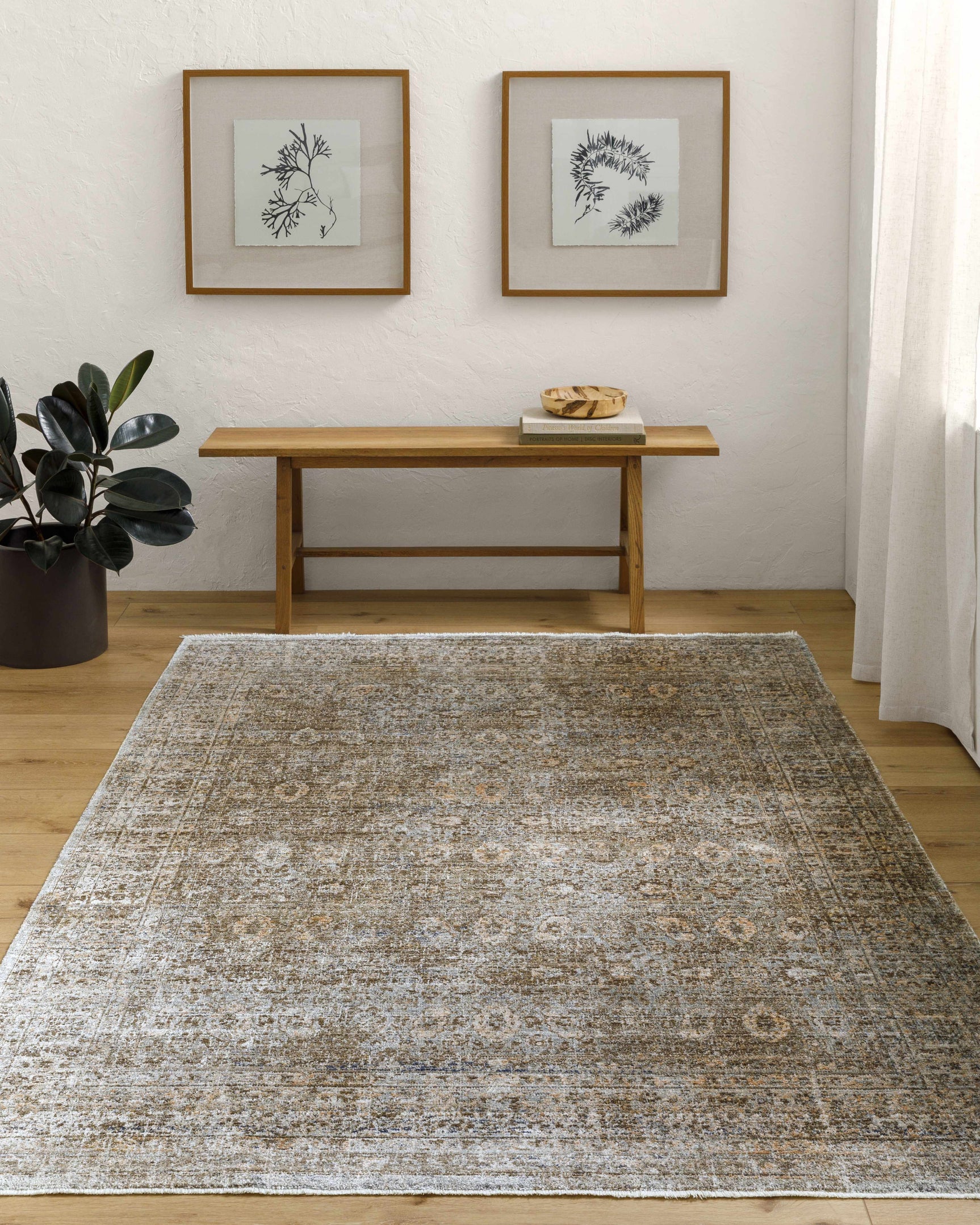 Margaret Outdoor Machine Woven Becki Owens x LIVABLISS BOMG-2304 Washable Area Rug - Ornate Home
