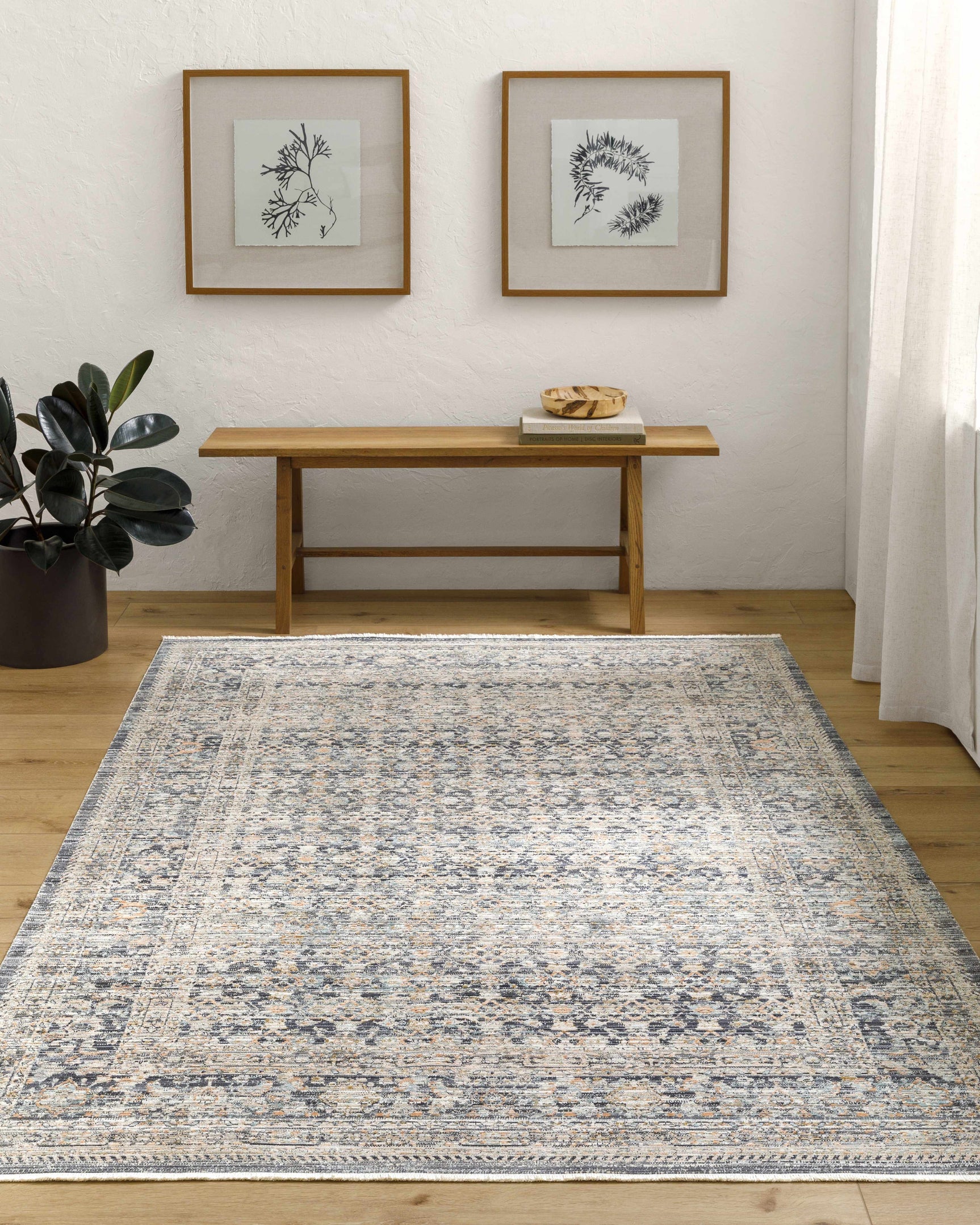 Margaret Outdoor Machine Woven Becki Owens x LIVABLISS BOMG-2308 Washable Area Rug - Ornate Home