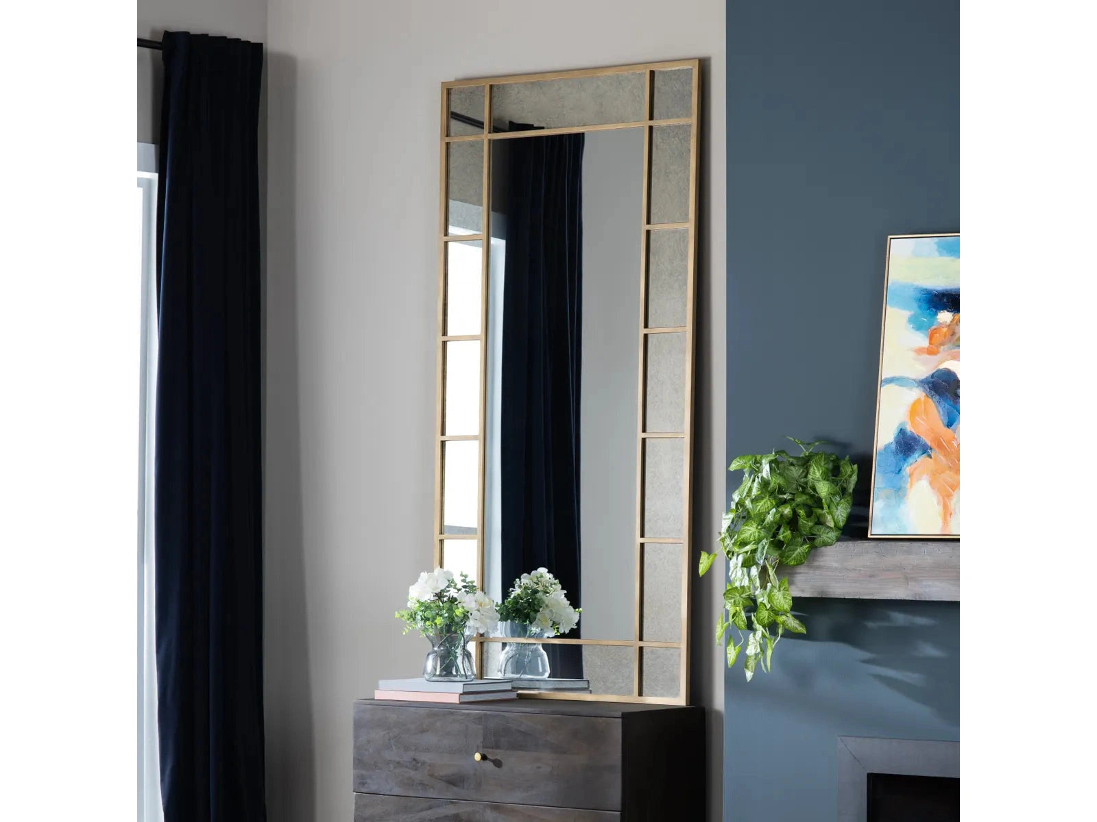 Margo Antique Gold Wall Mirror - Ornate Home