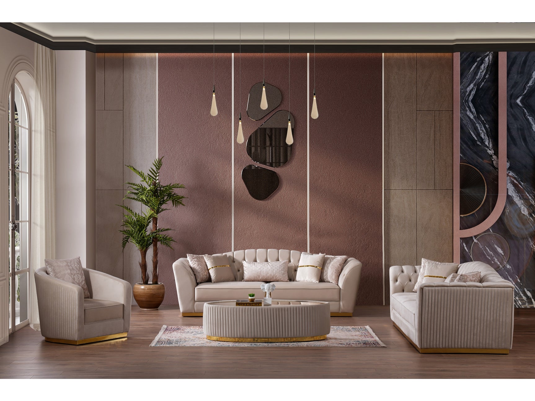 Margo Cream Chair - Ornate Home