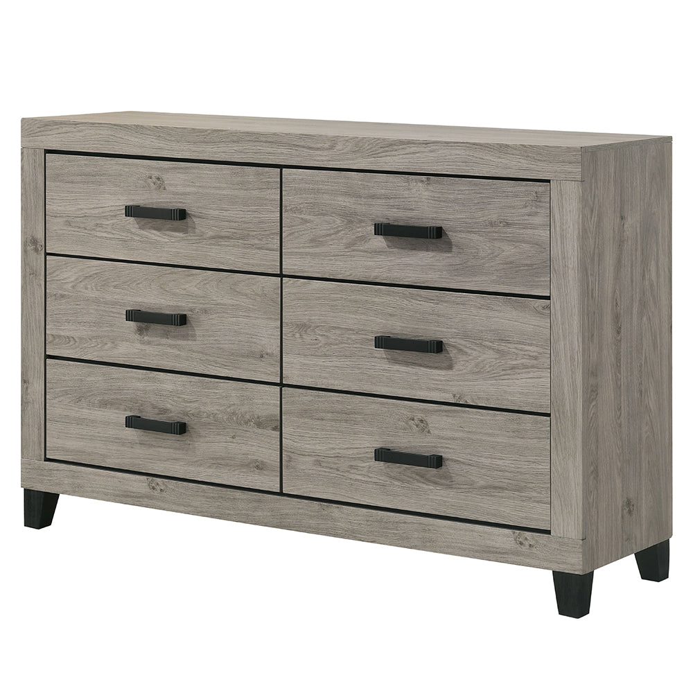 Mari Light Gray Dresser - Ornate Home