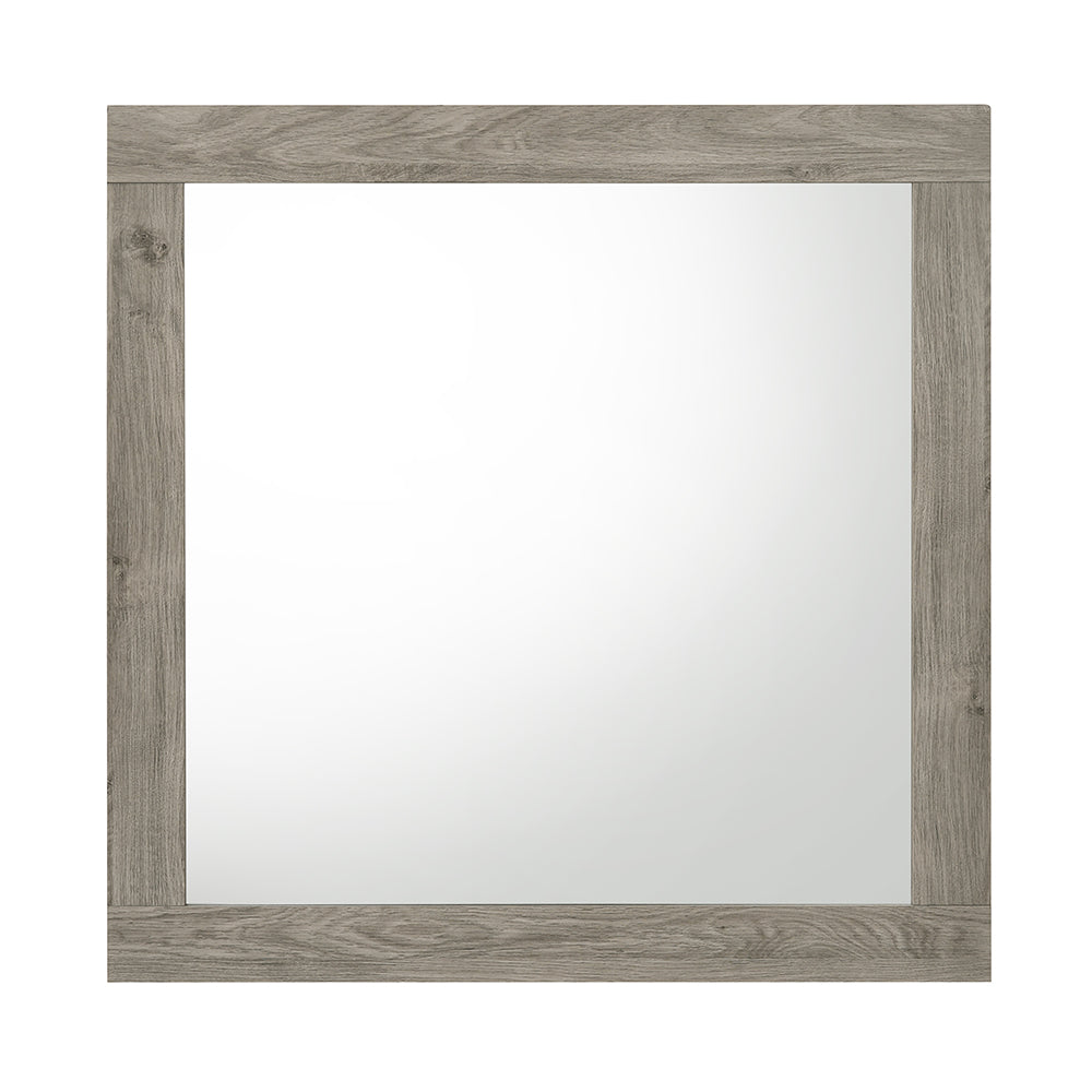 Mari Light Gray Mirror - Ornate Home