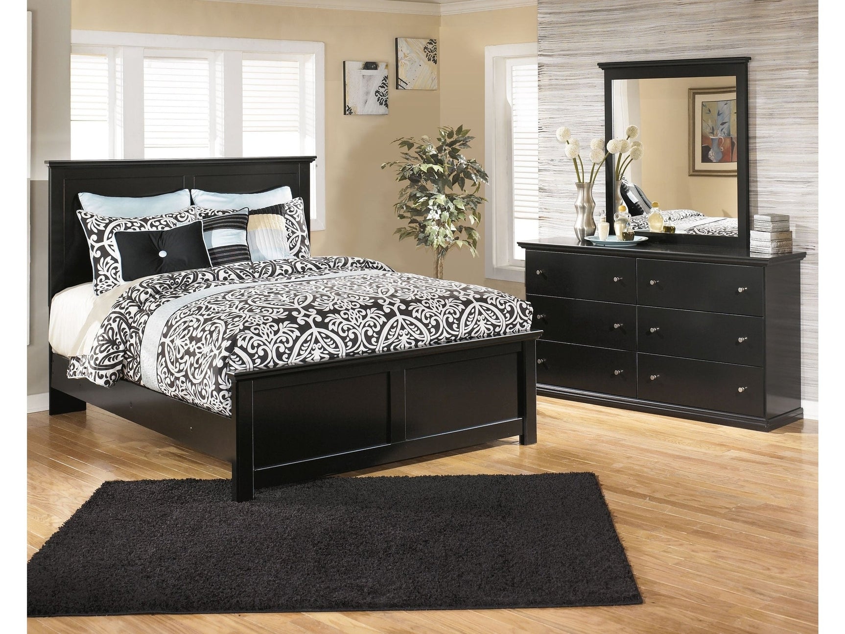 Maribel Black Dresser - Ornate Home