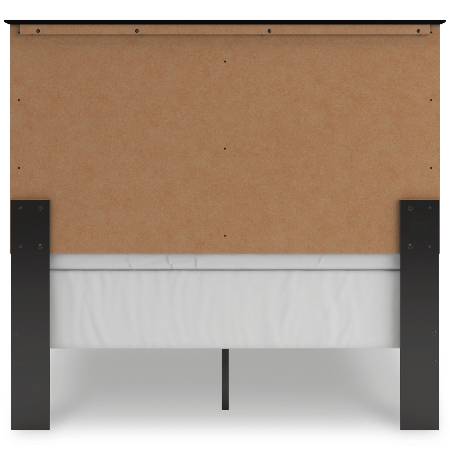 Maribel Black Full Panel Bed, Chest and Nightstand - Ornate Home